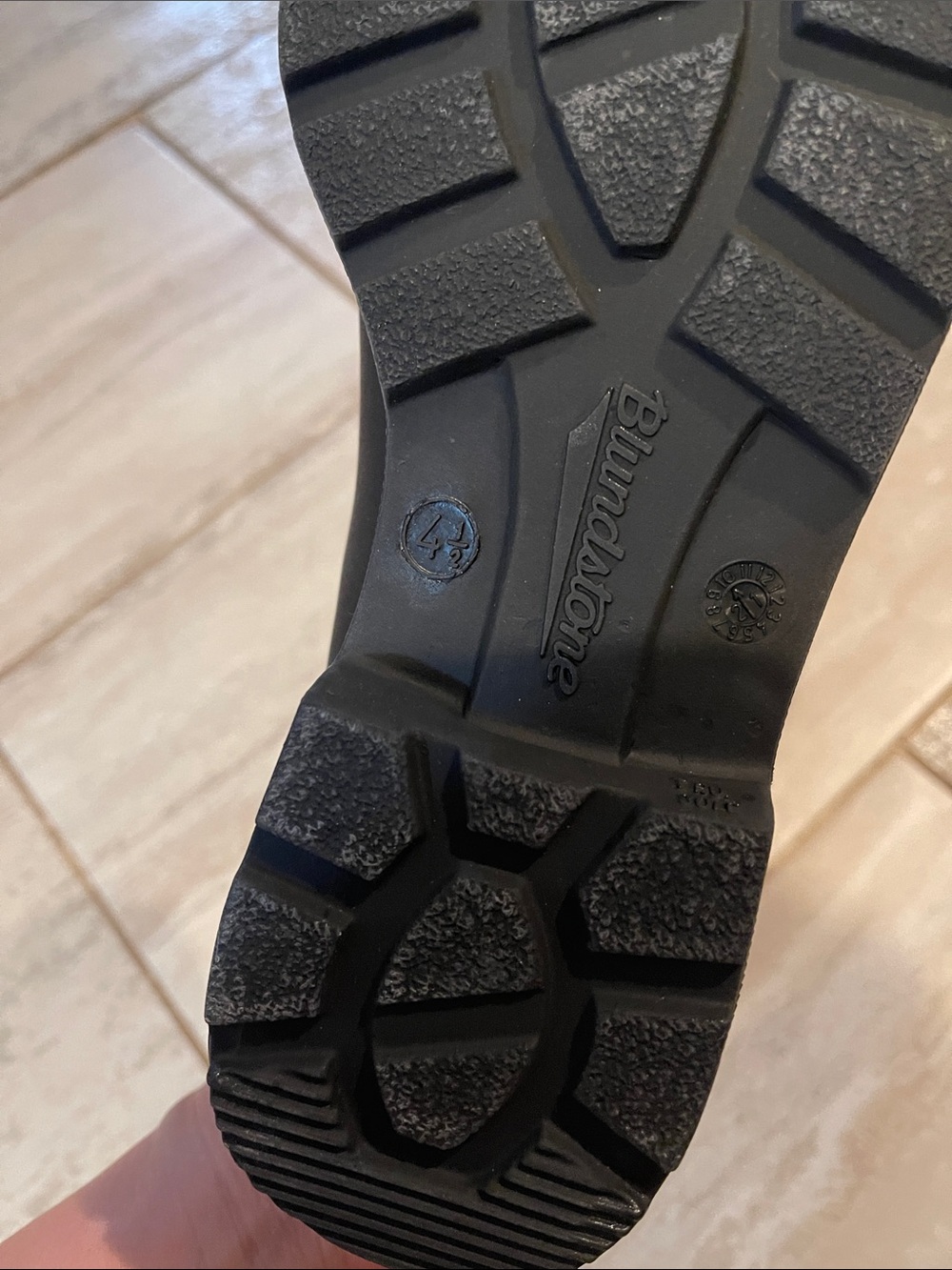 Blundstone Black Boots with Multicolor Elastic - Picture 5 of 5